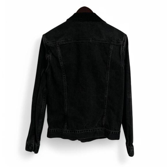 Allsaints black denim jacket - Picture 2 of 3